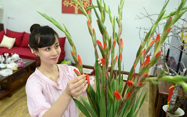 Thú chơi hoa ngày tết là một nét đẹp văn hóa của người Việt
