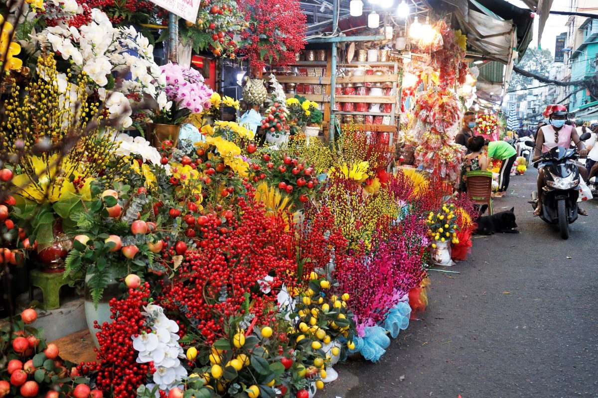 Điểm danh top 10 chợ hoa tết nổi tiếng nhất Sài Gòn